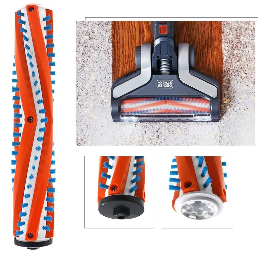 Black+Decker Tool Cordless - Filtro de cepillo de algodón negro